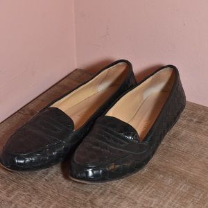 Vintage Bottega Veneta Woven Flats
